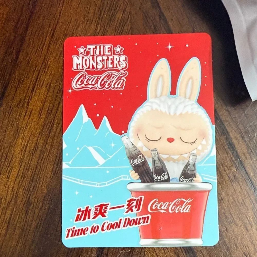 Coca-Cola The Monsters Time To Cool Down Labubu